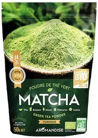 Aromandise Matcha te (grønn te pulver) Øko - 50 gr