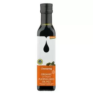 Clearspring Gresskarkjerneolje (ristet) - 250 ml