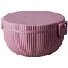 marka niezdefiniowana LUNCHBOWL Z TWORZYWA PLA DUSTY ROSE - CHIC-MIC