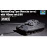 Plastikowy model do sklejania King Tiger w/ 105mm kWh L/68 Porsche Turret Trumpeter