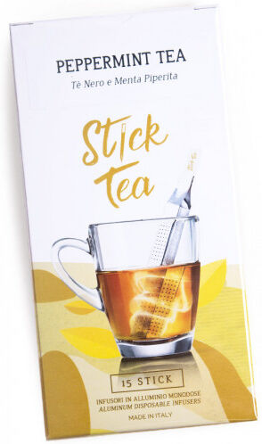 Stick Tea Herbata czarna z miętą „Ceylon Peppermint“, 15 szt.