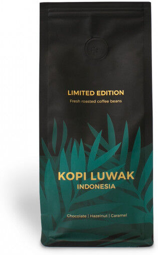 Przyjaciele Kawy Kawa ziarnista Single Origin „Indonesia Kopi Luwak“, 250 g