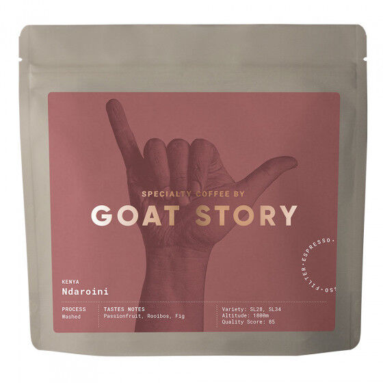 Goat Story Kawa ziarnista Goat Story „Kenya Ndaroini“, 250 g