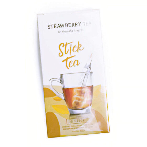 Stick Tea Herbata o smaku truskawkowym „Strawberry Tea“, 15 szt.