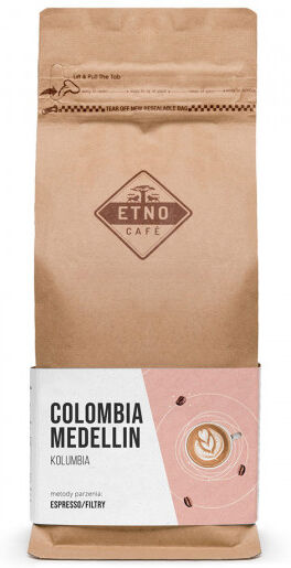 Etno cafe Kawa ziarnista ETNO Cafe „Colombia Medelline“, 1 kg