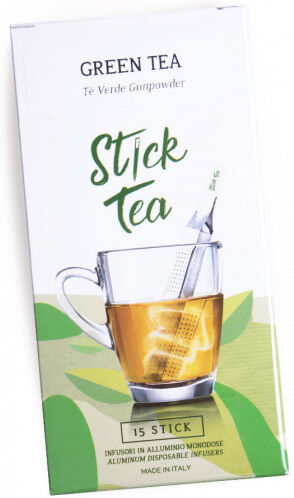 Stick Tea Herbata zielona „Gunpowder Green Tea“, 15 szt.