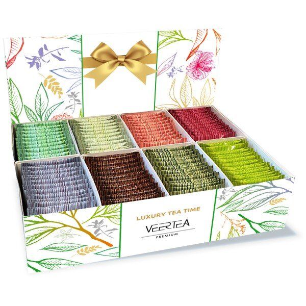 VEERTEA Kolekcja herbat Veertea zestaw 8 smaków - 200 kopert