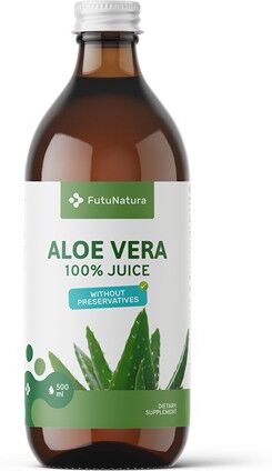 FutuNatura Aloe vera (100% suc) - digestie, 500 ml