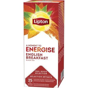 Te LIPTON påse English Breakfast 25/fp