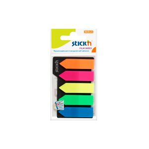 Indexpil 45mm x 12mm   Stick'n   5 färger   25st x 5