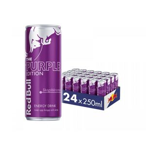 Red Bull 24x Energidryck, 250 Ml, The Winter Edition (Skogsbärssmak)