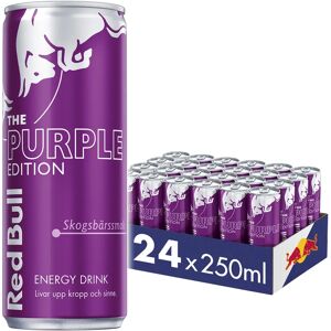 24 X Red Bull Energidryck 250 Ml Purple Edition - Skogsbär