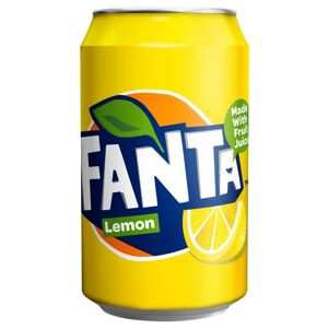 Unbranded Fanta Lemon Cans 330ml x 24