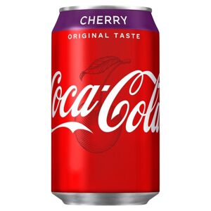 Coca Cola Cherry Coke Can 330ml x 24