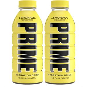 PRiME Hydration Lemonade KSI Logan Paul x2 Bottles