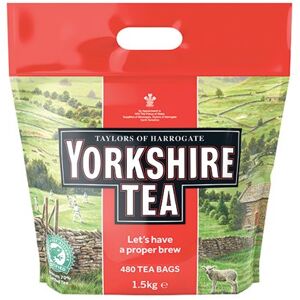 Yorkshire Tea Soft Water Tea Bags (Pack of 480) 1127