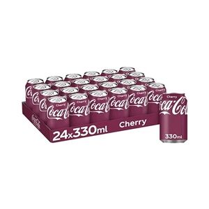 Coca-Cola Cherry Coke Cans 24x330ml