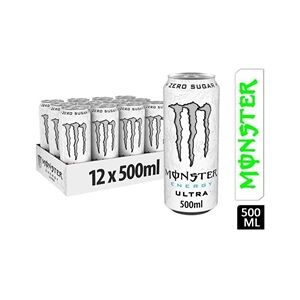 Monster Energy Ultra White Cans 12x500ml