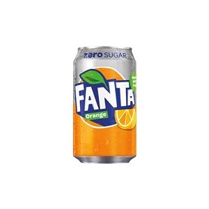 Fanta Orange Zero Cans 330ml (24 Pack)
