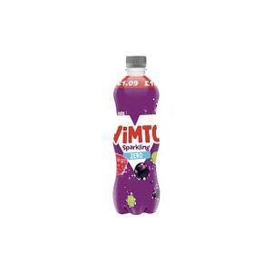Wowboxme Original Fruit Juice Drink Grape, Apple Raspberry (12 x 500ml, Vimto Zero Fizzy)