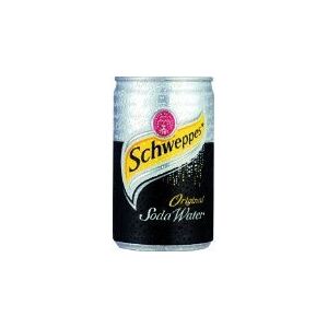 Schweppes Soda Water cans Soft Drinks 150ml x 24