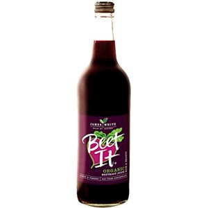 Beet It Organic Beetroot Juice 750ml Bottles - Vegan - Picked and Pressed - No Added Sugar (Pack of 6)