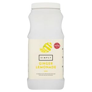 Simply Traditional Ginger Lemonade, Refreshingly Light Still Lemonade Soft Drink, Suitable for Vegans (1 Litre)
