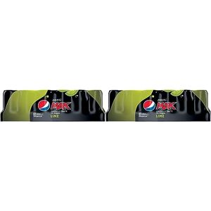 Pepsi Max Lime 24 x 330ml Can (Pack of 2)
