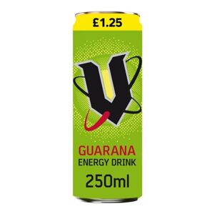 Wowboxme V Energy Sparkling Guarana Energy Drink - 24 x 250ml Cans