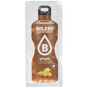 Bolero Essential Hydration Sugar Free Fruit Drink Ginger 12 Sachets