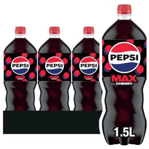 Pepsi Max Cherry, 1.5L (Pack of 12)