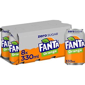 Fanta Orange Zero 8 x 330 ml