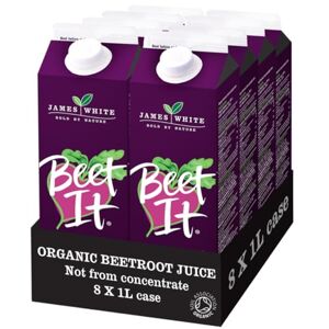 Beet It Organic Beetroot Juice (1 Litre x 8) Picked and Pressed
