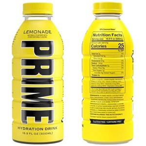 Generic Prime Hydration Sports Drink by Logan Paul & KSI Lemonade - 500ml