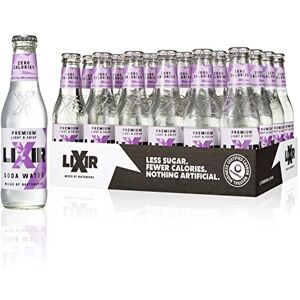 Lixir Premium Soda Water Premium Mixer 24 x 200ml Recyclable Glass Bottles