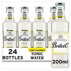 Britvic Indian Tonic Water - Low Calorie Drink - Pack of 24 x 200ml