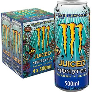 Monster Cable Energy Aussie Style Lemonade, 4 x 500 ml