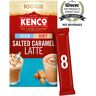 Kenco Iced Hot Salted Caramel Latte Sachets x8 (Pack of 5, Total 40 Sachets)