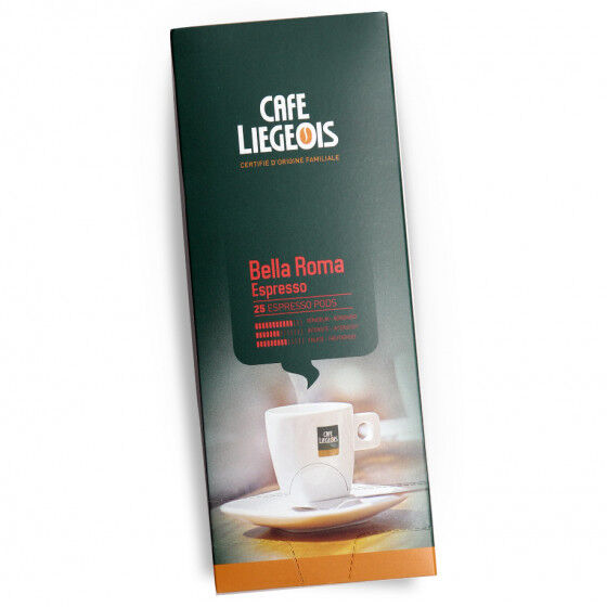 Café Liégeois Coffee pods Café Liégeois "Bella Roma", 25 pcs.