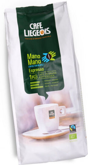 Café Liégeois Coffee beans Café Liégeois "Mano Mano", 1 kg