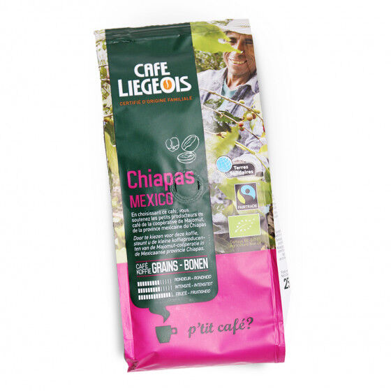 Café Liégeois Coffee beans Café Liégeois "Chiapas", 250 g