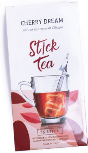 Stick Tea Cherry flavoured tea "Cherry Dream", 15 pcs.