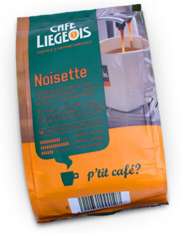 Café Liégeois Coffee pads Café Liégeois "Noisette", 10 pcs.