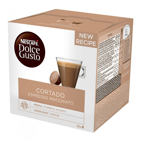 NESCAFÉ® Dolce Gusto® Coffee capsules NESCAFÉ Dolce Gusto "Cortado", 16 pcs.