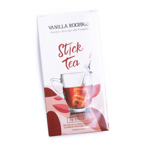 Stick Tea Vanilla flavoured Stick Tea "Vanilla Rooibos", 15 pcs.