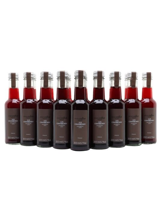 Alain Milliat Cranberry Juice / Case of 20 Bottles