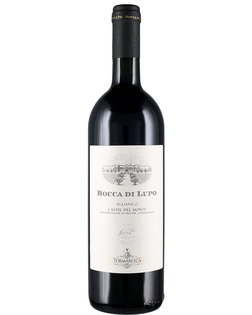 Tormaresca - Pouilles Castel del Monte Aglianico DOC Bocca di Lupo Tormaresca 2017 0,75 ℓ