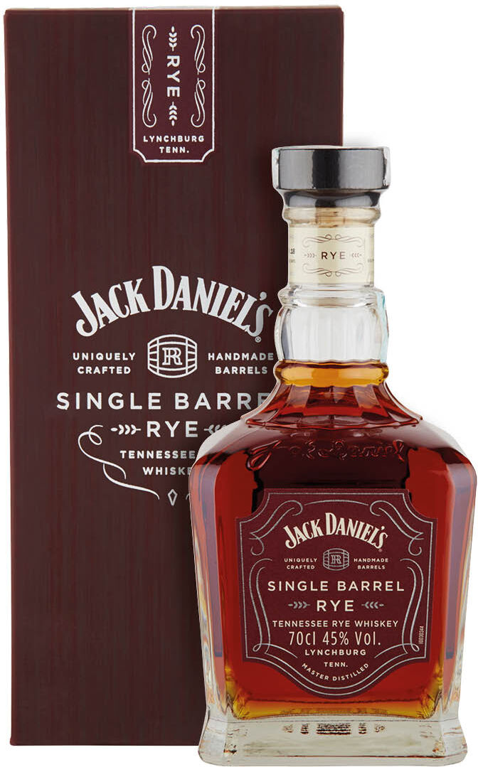 Jack Daniel's - Tennessee Tennessee Rye Whiskey Single Barrel Jack Daniel's 0,7 ℓ, En Etui