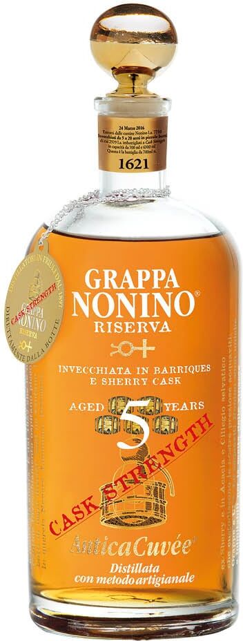 Nonino - Frioul-Vénétie Julienne Grappa Antica Cuvée Riserva 5 Anni Cask Strength Nonino 0,7 ℓ