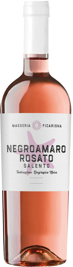 Masseria Ficarigna - Pouilles Salento Negroamaro Rosato IGT Masseria Ficarigna 2020 0,75 ℓ